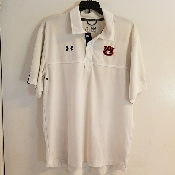 auburn white polo